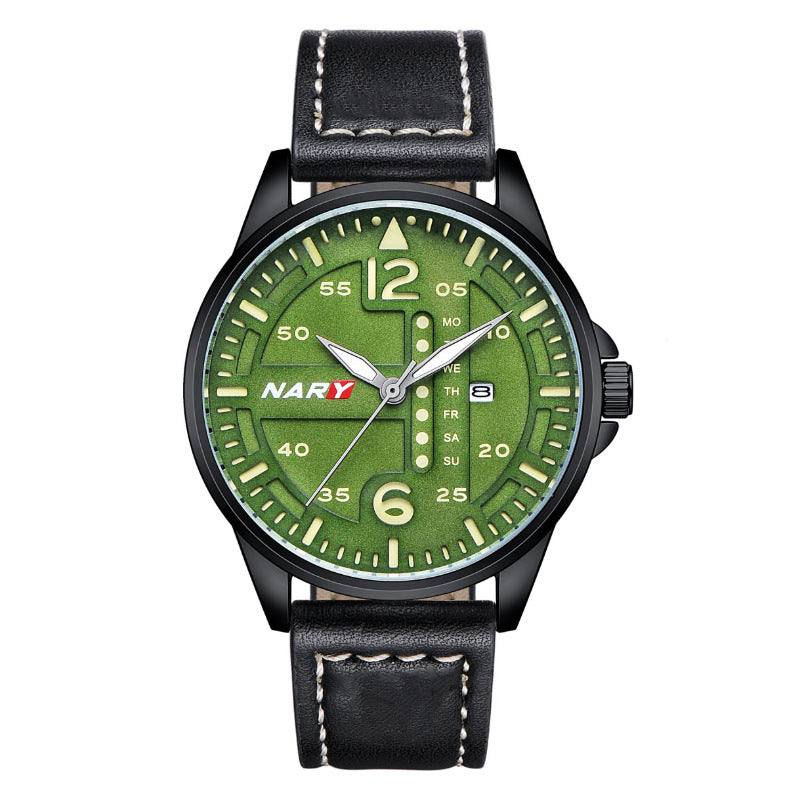 Montre Quartz résistante à l'eau pour hommes