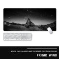 Surdimensionné Mouse Pad Personnalité épaississant ordinateur clavier Mat
