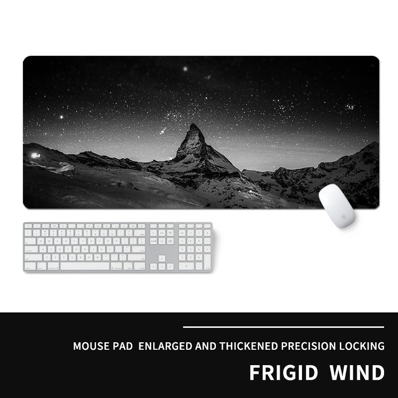 Surdimensionné Mouse Pad Personnalité épaississant ordinateur clavier Mat