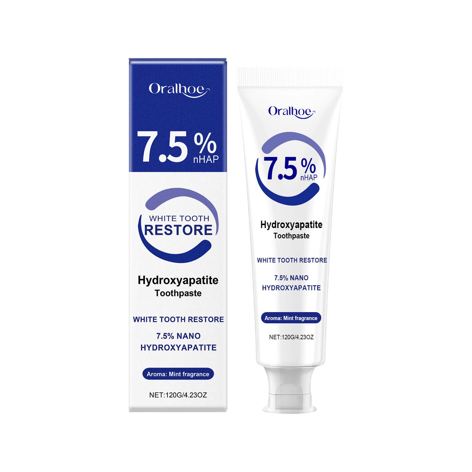 Dents anti-cavité Blanchiment Soins Dentifrice 120g 1box