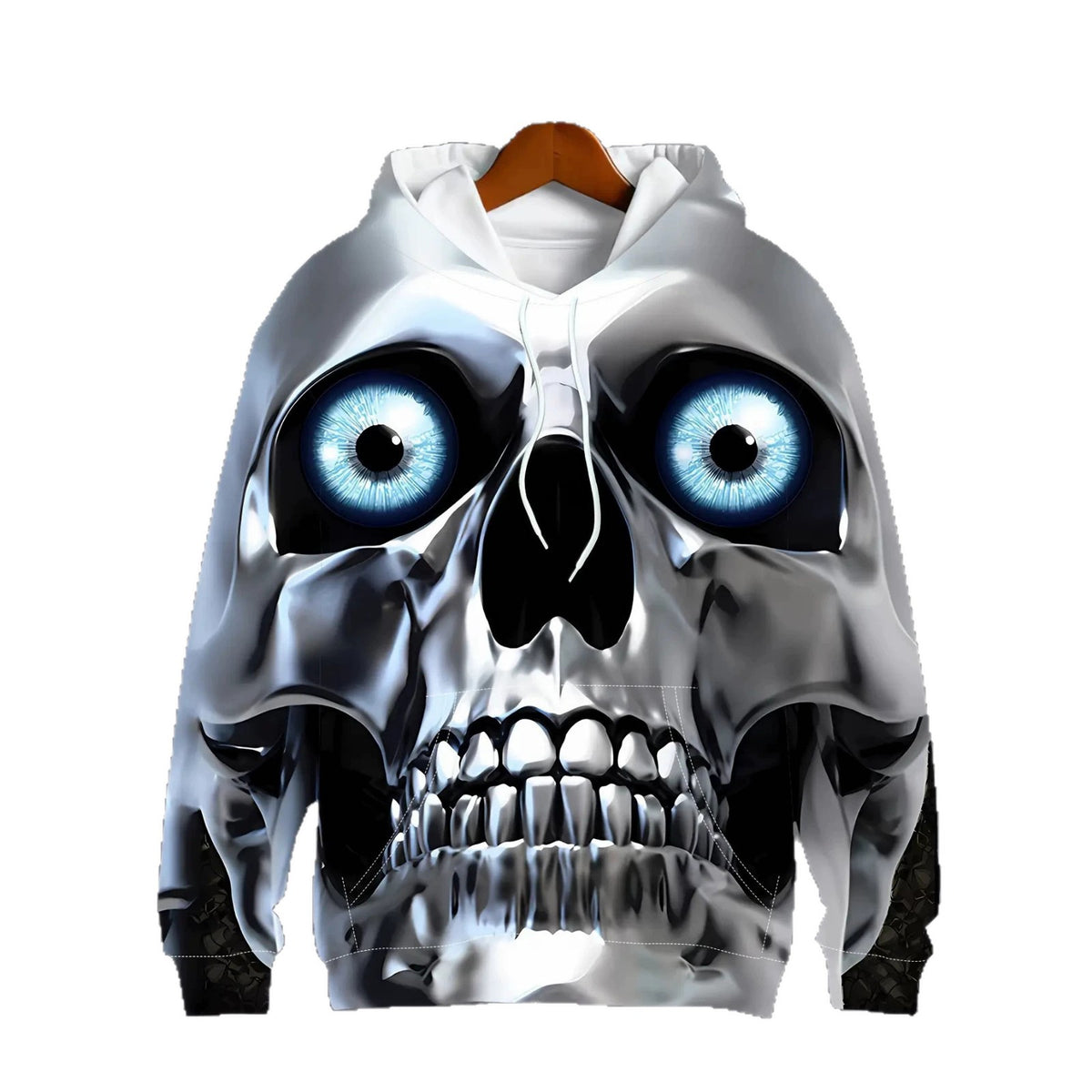 Halloween Mode Hommes Crâne Hoodie