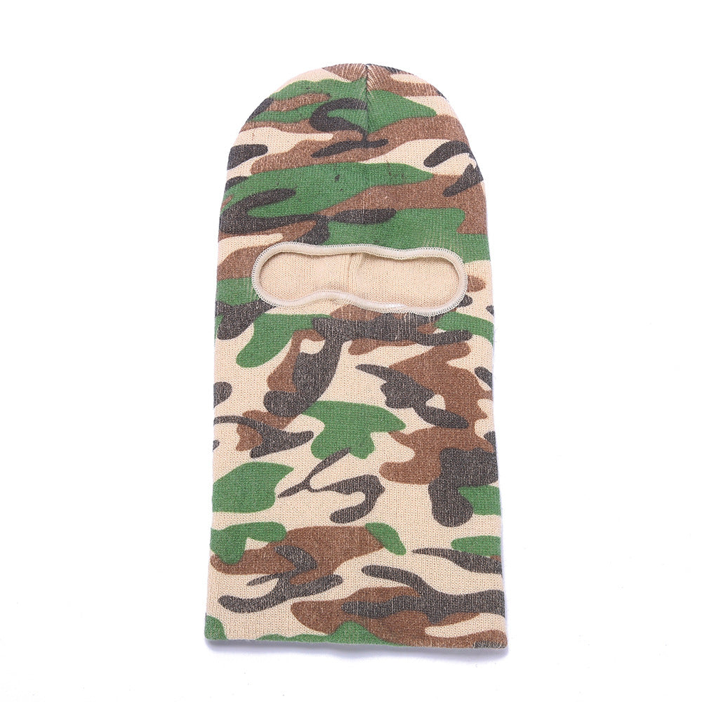 Chapeau à trois trous en camouflage pour hommes
