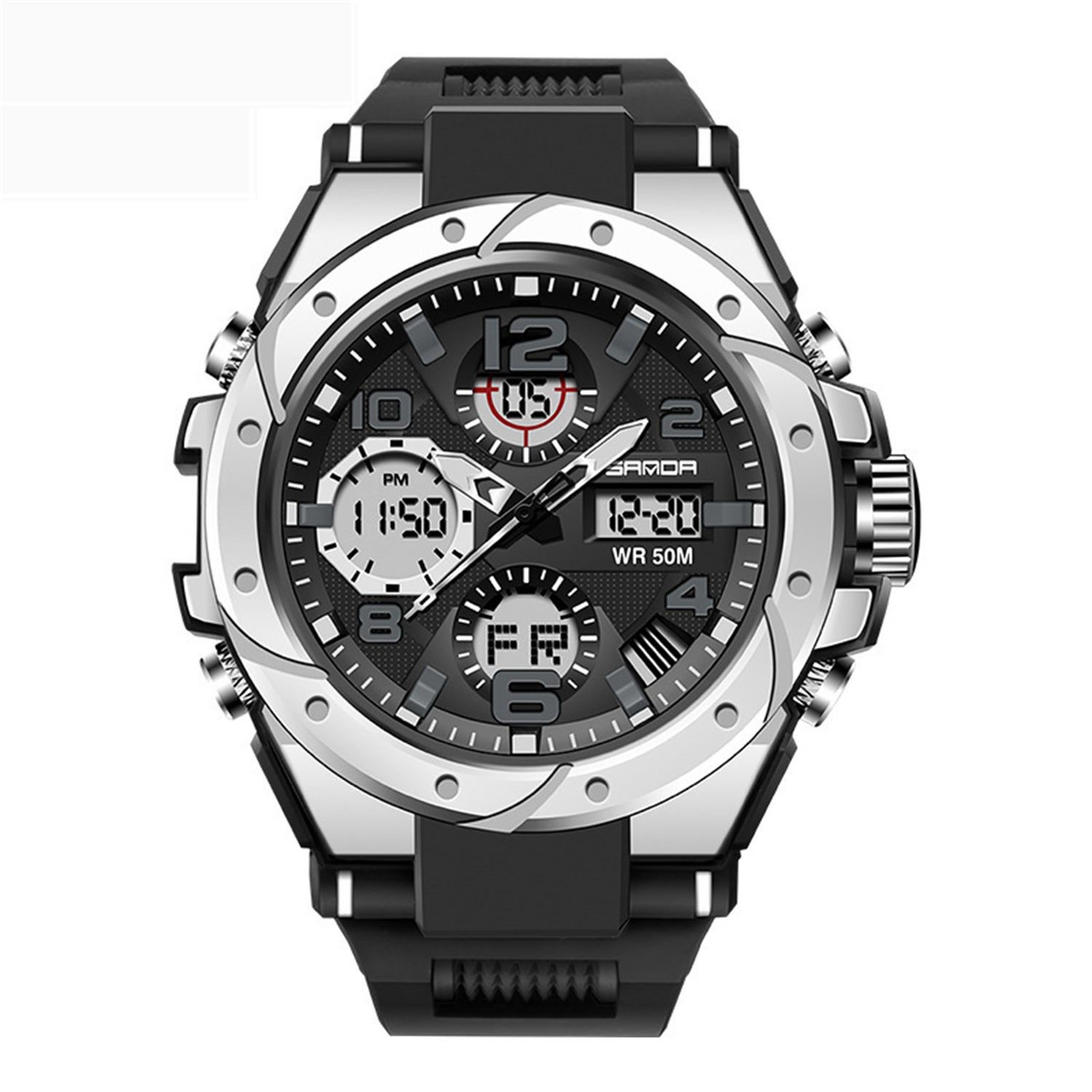 Montre Quartz multifonctionnelle pour homme