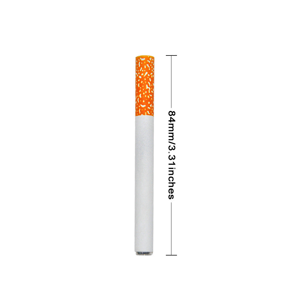 78-80mm Cigarette en forme de tube de fumée aluminium lavable et un filtre portable