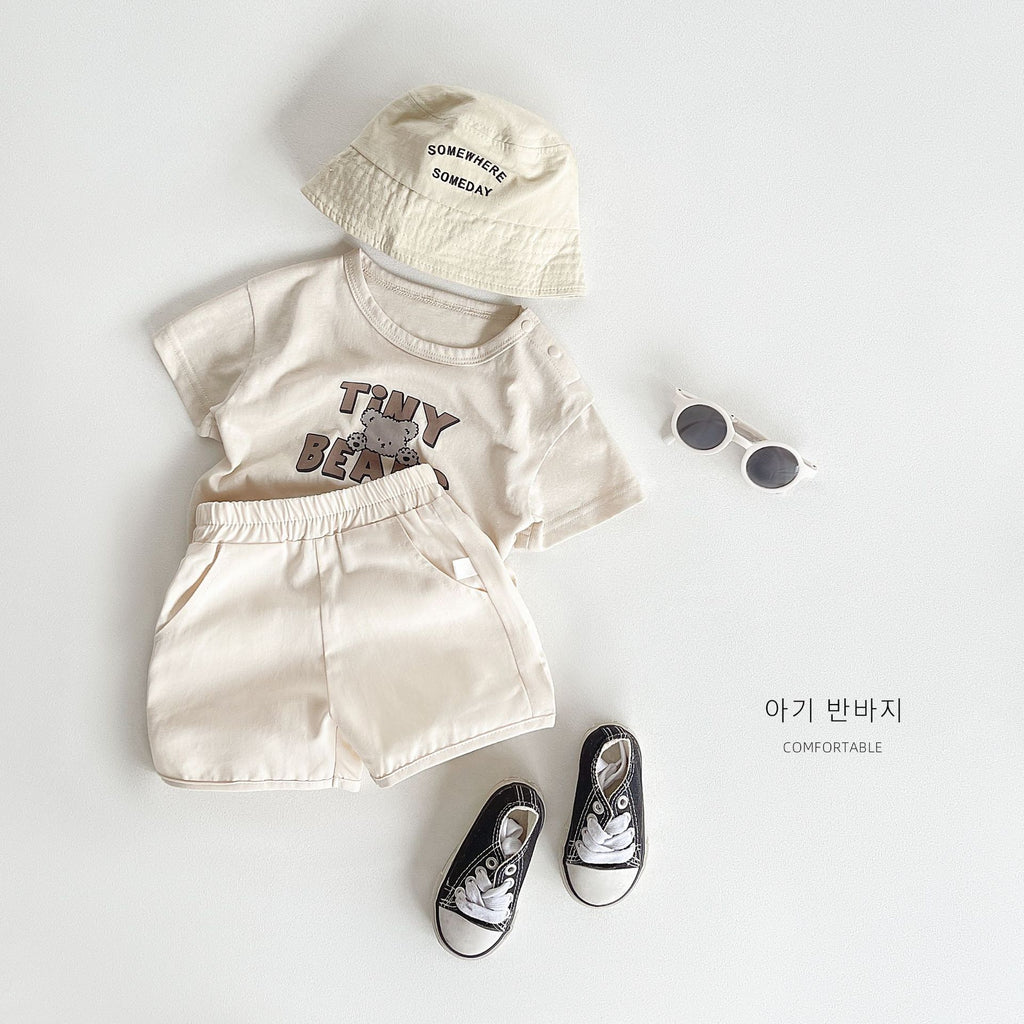 Style d'été Pantalons de style coréen pour garçons et filles