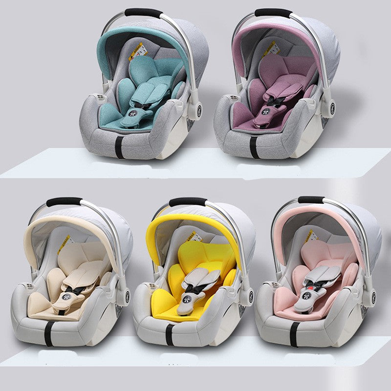 Voiture bébé avec voiture pliable Panier de sièges de sécurité