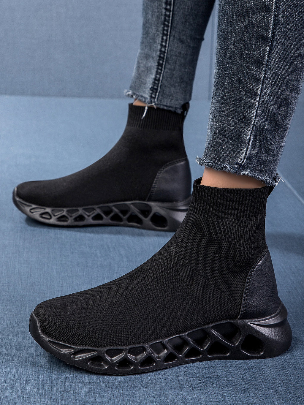Chaussettes extensibles haut de gamme Chaussettes en cheville Chaussures respirantes