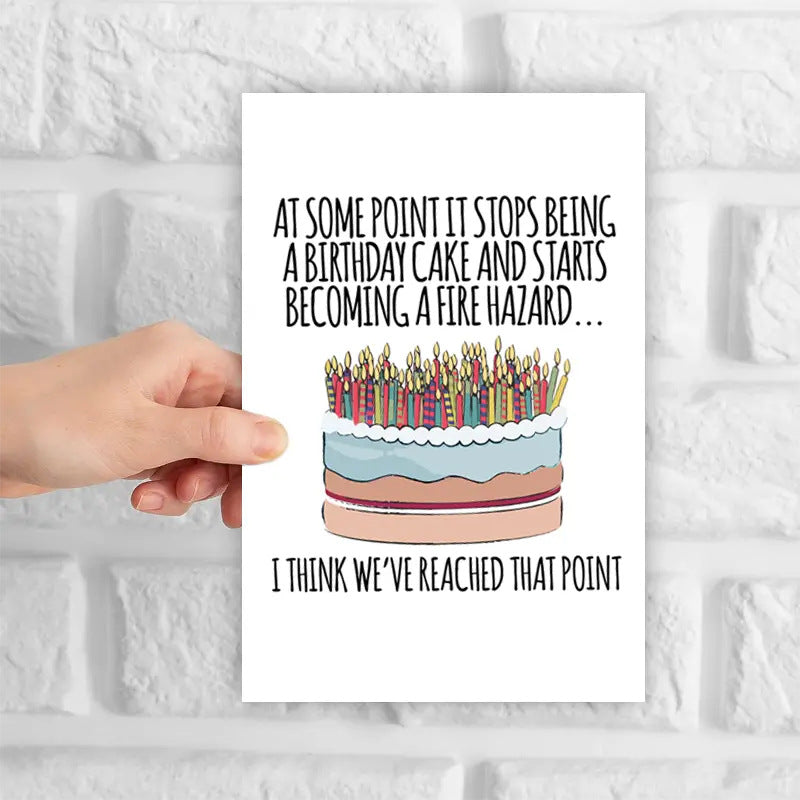 Fun anniversaire Cartes d'anniversaire créatives pour les amis parents hommes et femmes