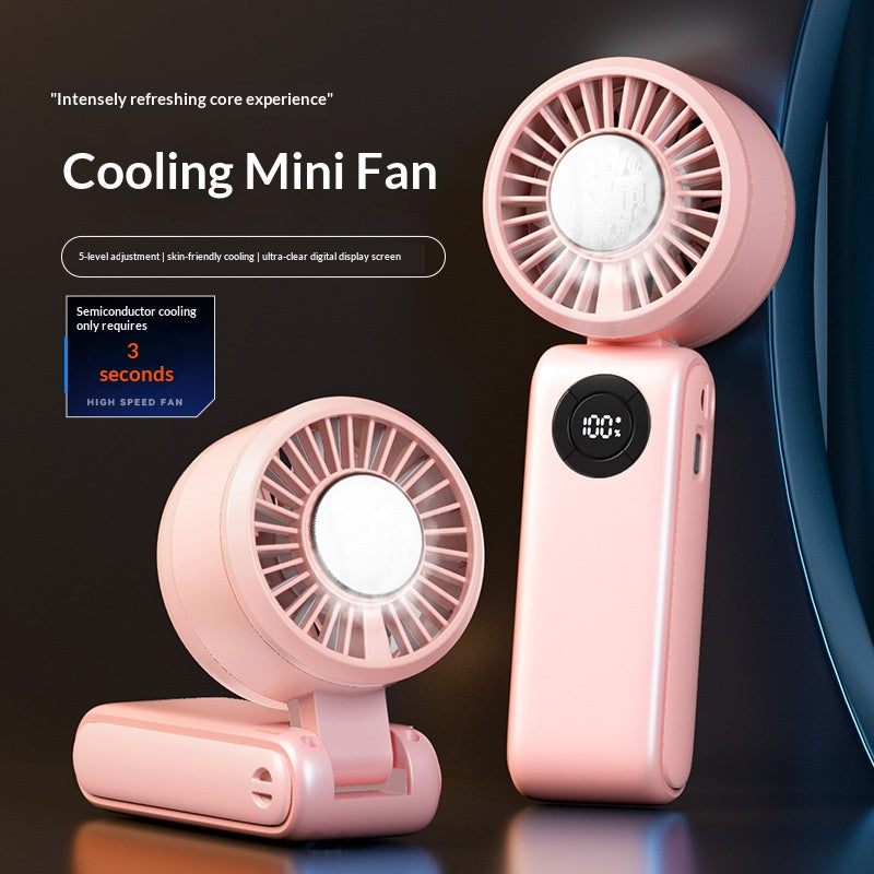 USB Portable High Velocity Folding Fan