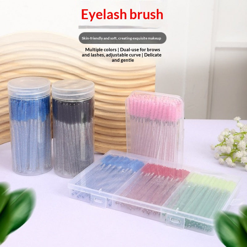 Mascara jetable en cristal en bouteille couleur spirale Tour