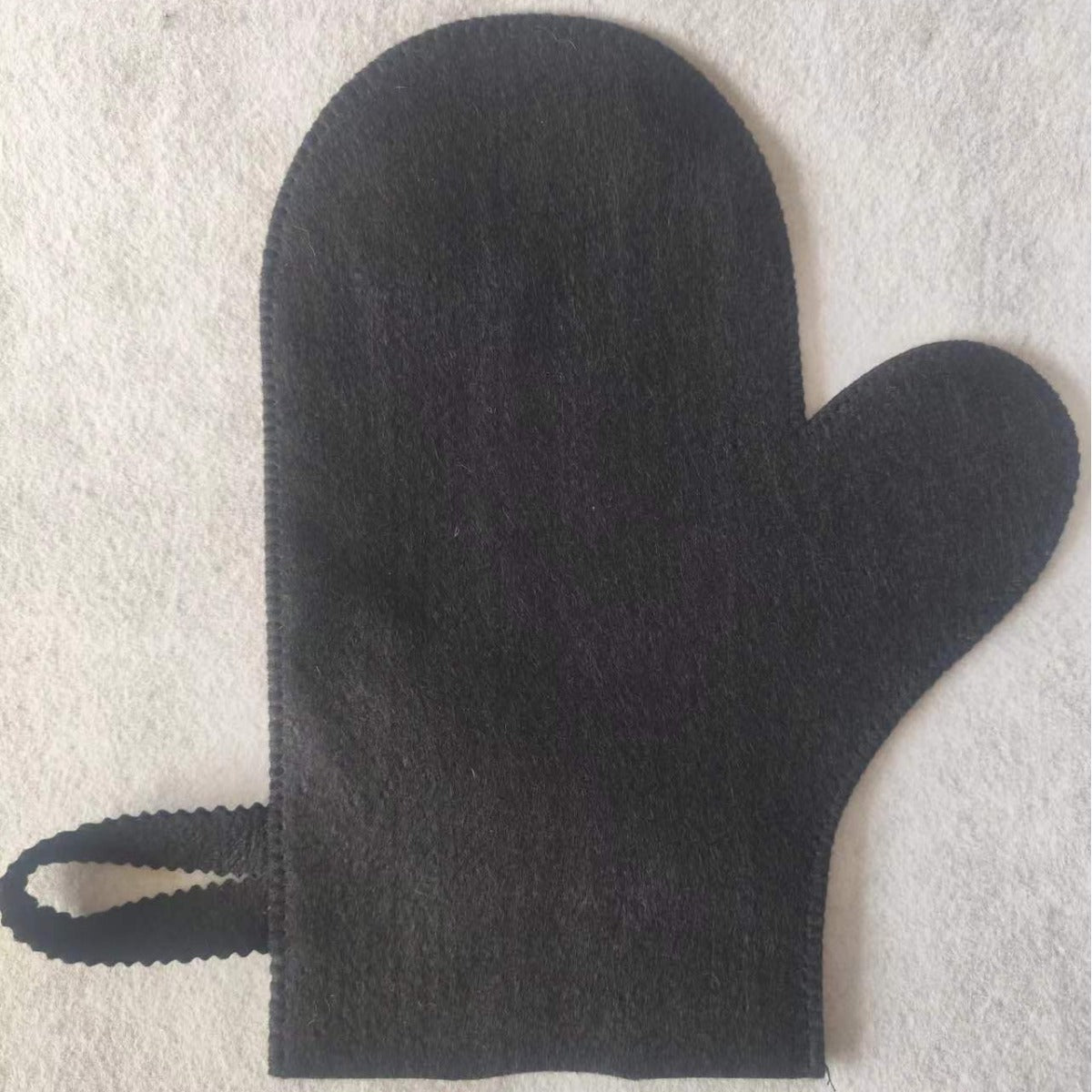 Gants feutre Sauna résistants à l'écaille et absorbants à cinq doigts