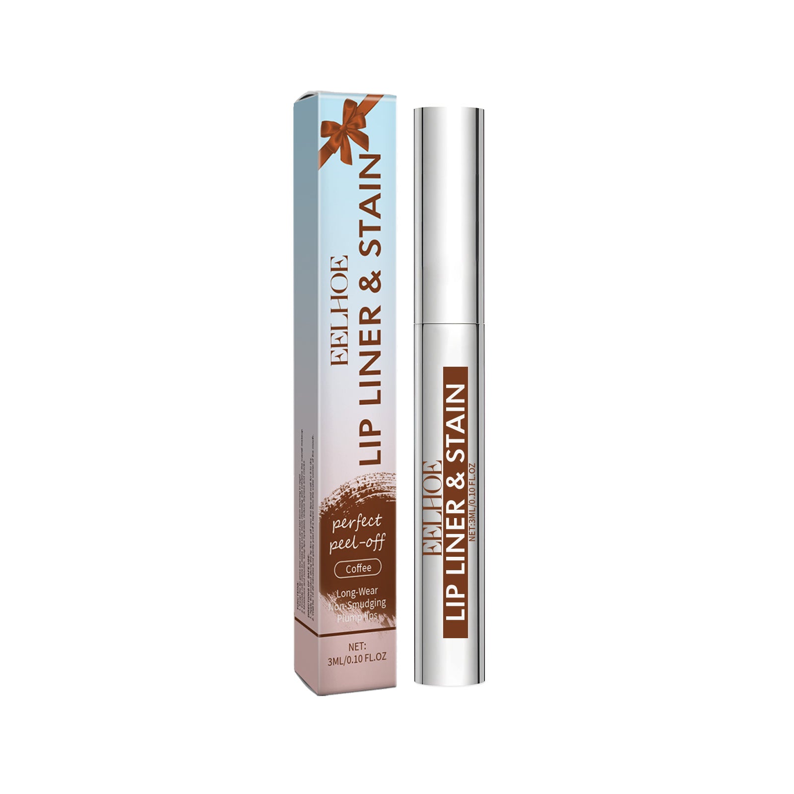 Peel-off Lip Gloss Nude Brown 3ml