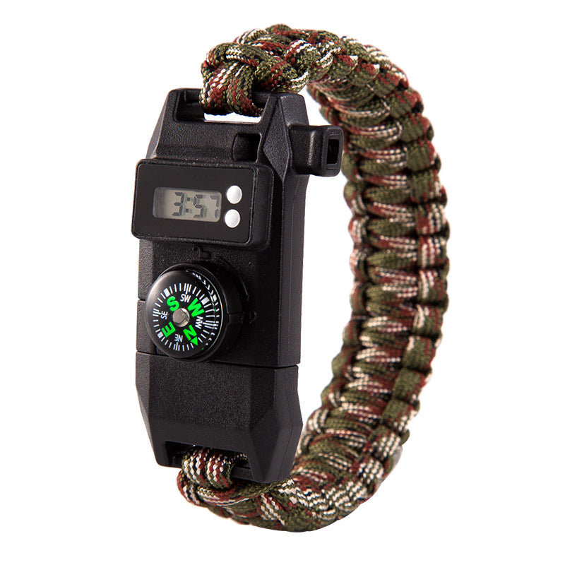 Outdoor Adventure Multifonctionnelle Parapluie Montres Sauvetage