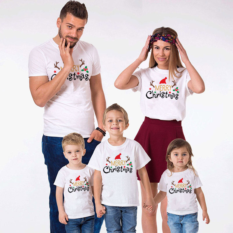 T-shirt de Noël Outfit parent-enfant