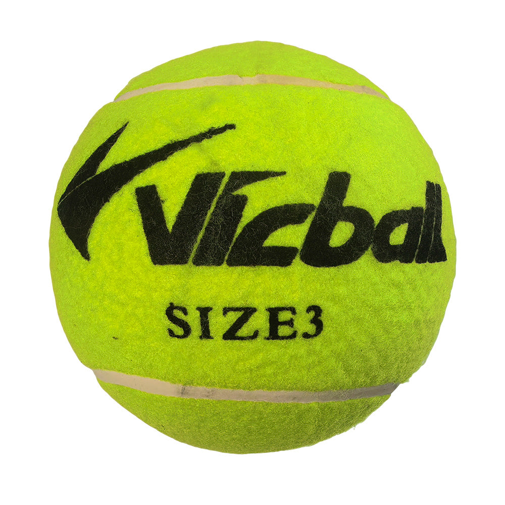 Balle de tennis signature-No. 3-jaune-17,5cm-1 pièce