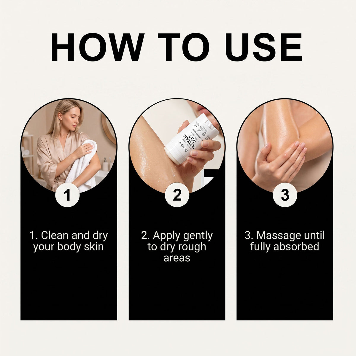 Body care stick
