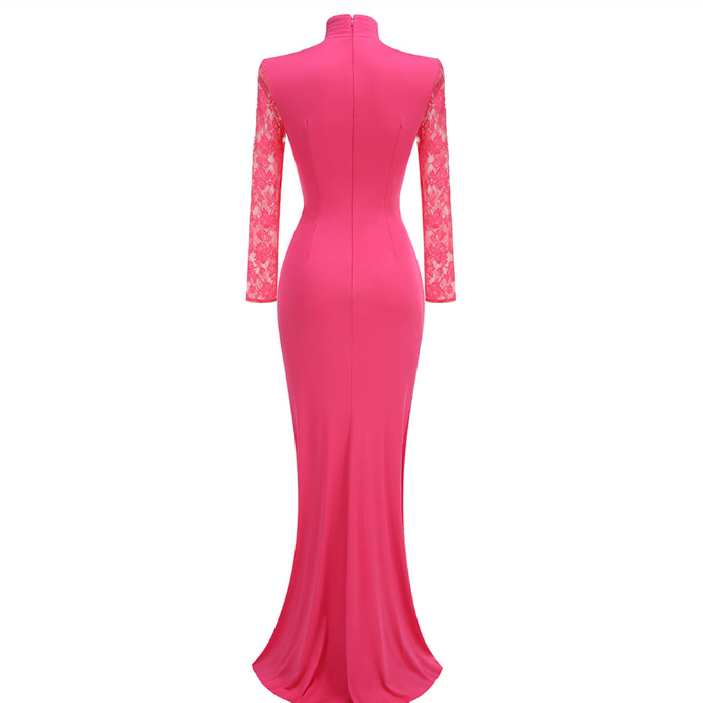 Robe de taille en dentelle plissée vintage
