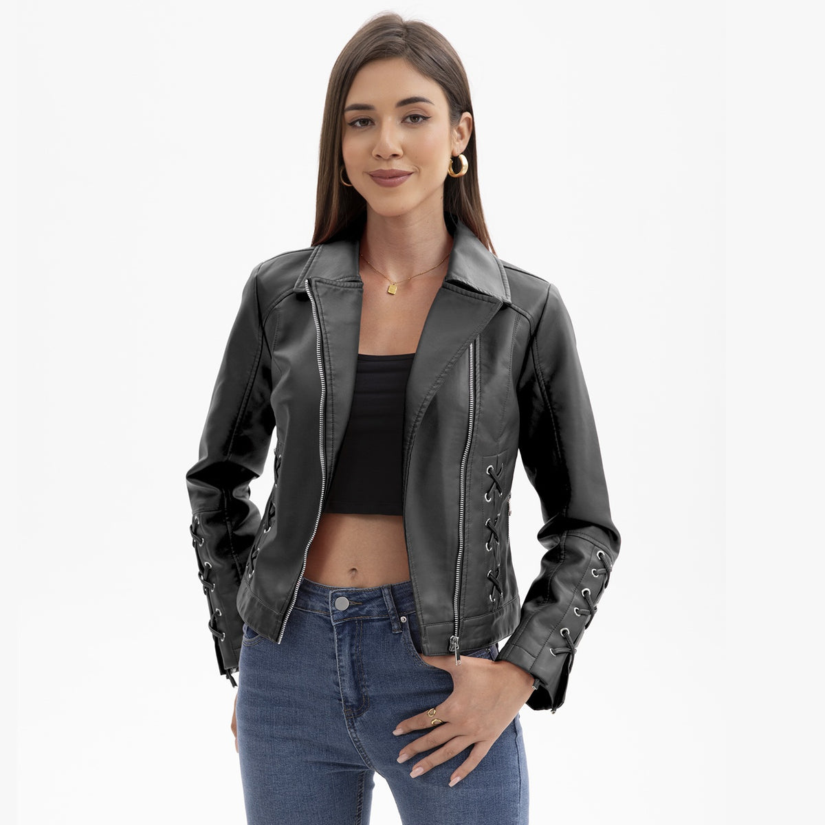 Veste décontractée de mode européenne et américaine pour femmes