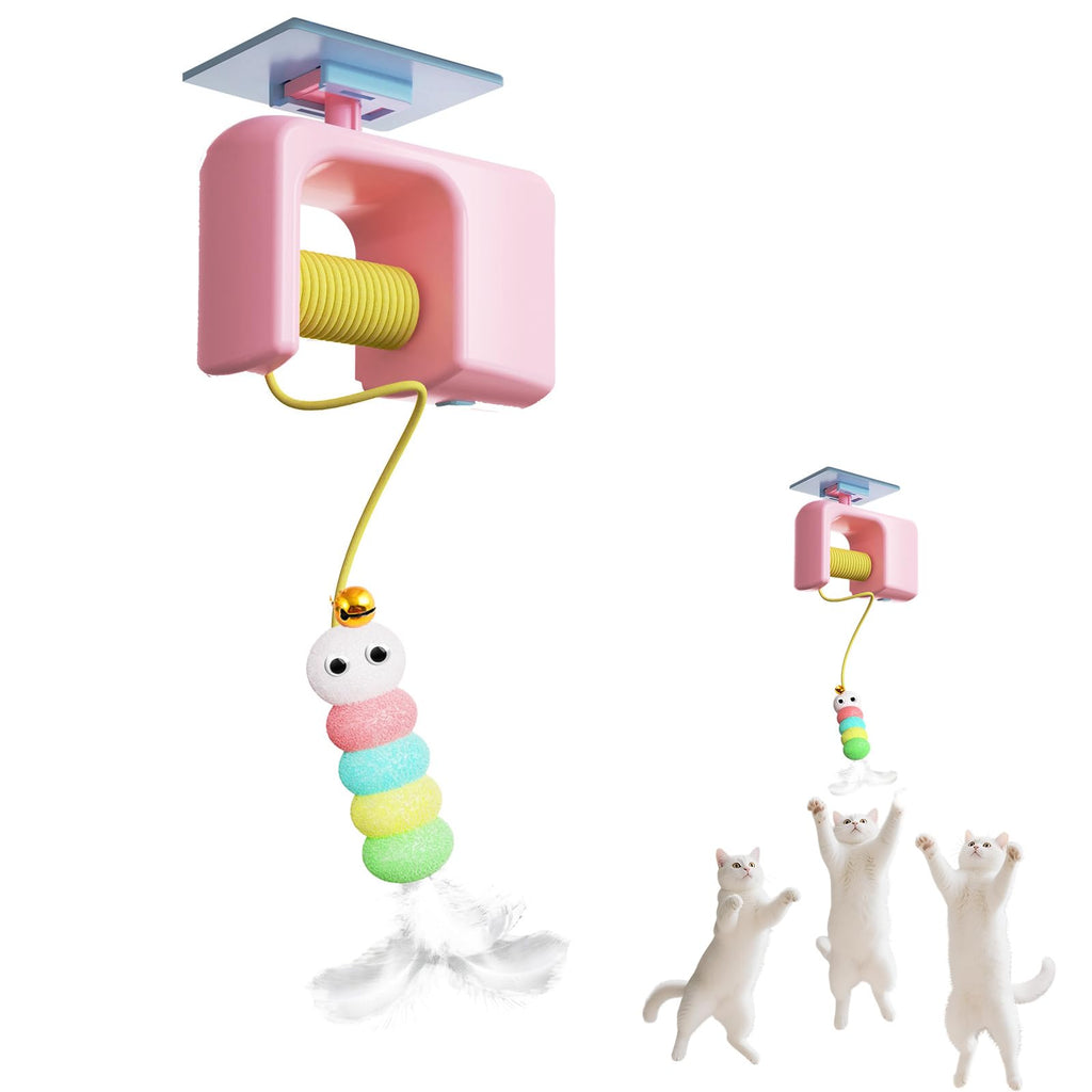Caterpillar et Flying Bird conviennent pour l'auto-jouage des jouets de chasse d'animaux Jouet de chat interactif