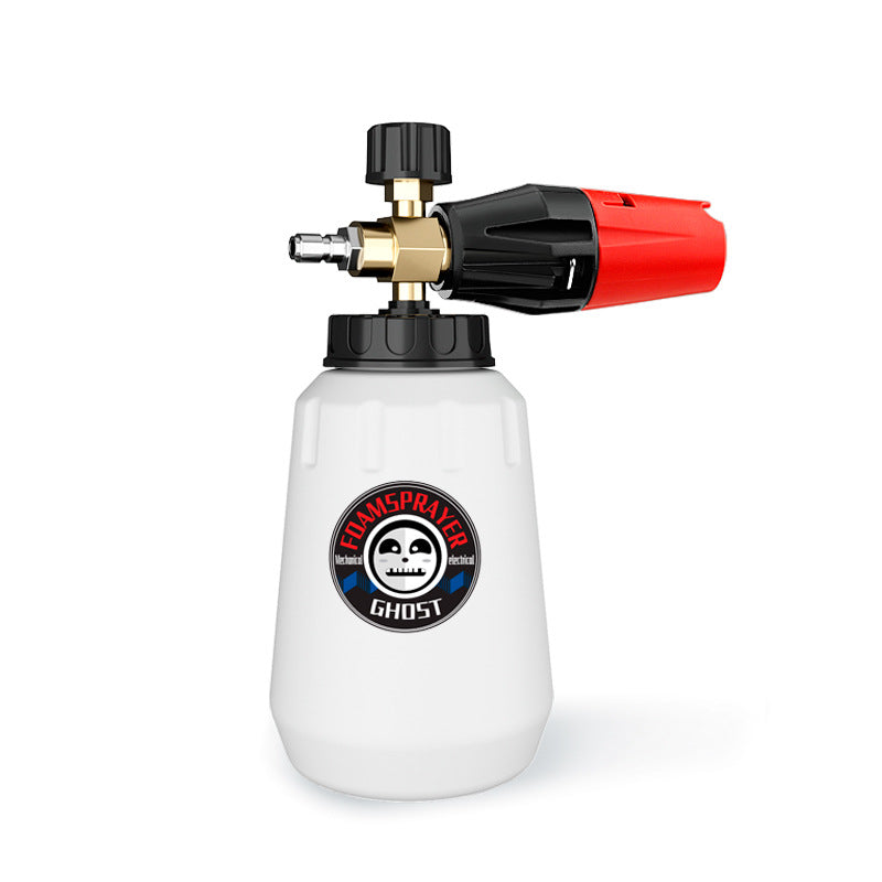 Lavage de voiture L'arrosage de bulles peut haute pression Accessoires de lavage de voiture Pistolet à eau