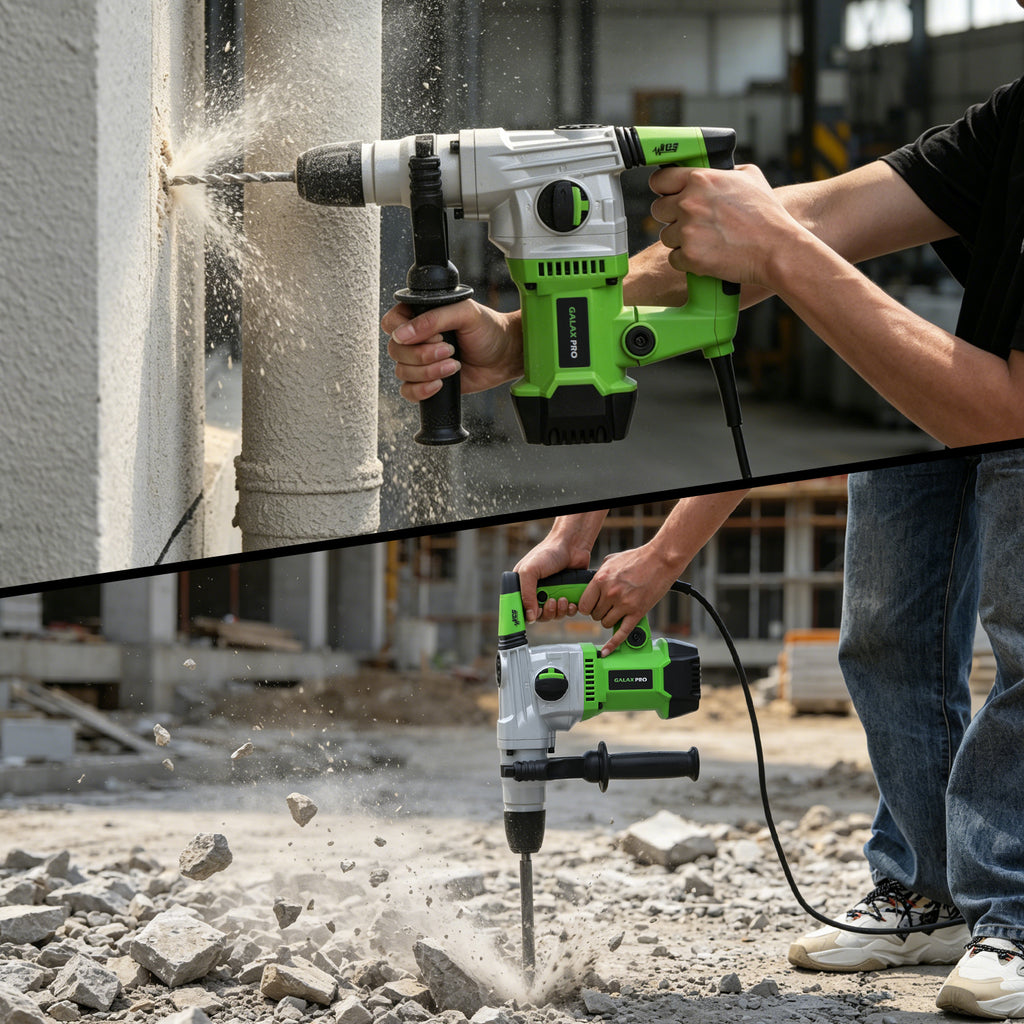 GALAX PRO SDS Plus Foreuse rotative à marteau 1500W 4000RPM