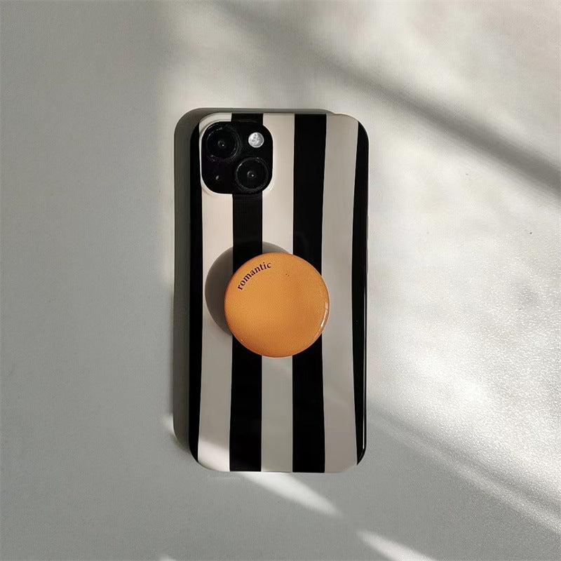 Cas simple de protection de boîtier de boîtier de téléphone à bandes en silicone