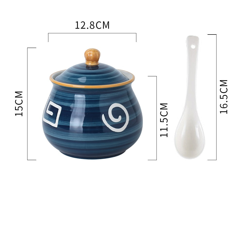 Cuisine de ménage Condiment Pot Céramique