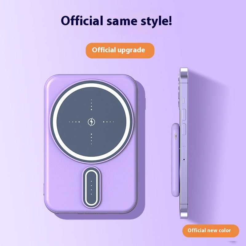 Chargeur magnétique sans fil Magsafe Power Bank 5000 MA