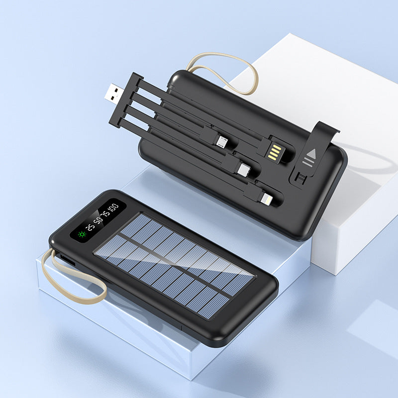 66W est livré avec 3 fils Super Fast Charge 20000mAh Power Bank Grande Puissance Mobile