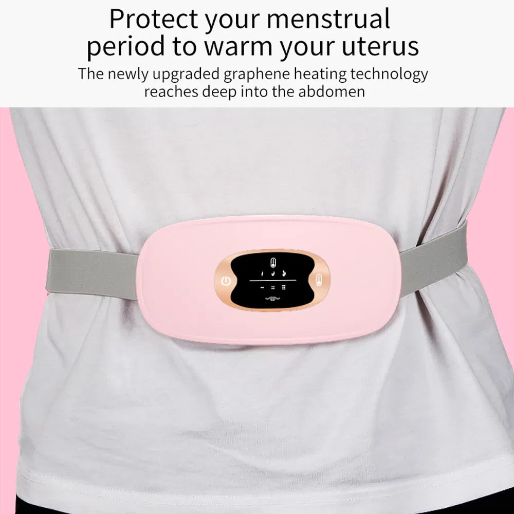 Ceinture de coussinet de vibration pour le chauffage électrique pendant la période de soulagement de la douleur Crampes US