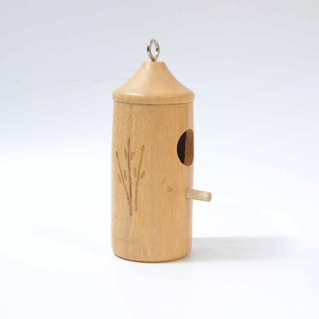 Cummingbird Suspension Oiseaux Nest House Craftwork en bois