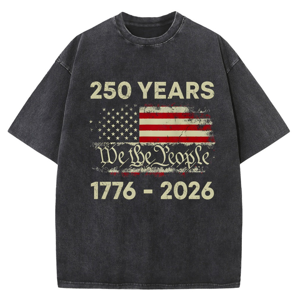 T-shirts en coton imprimé pour hommes et femmes