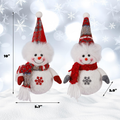 2 Pack décorations de table de Noël