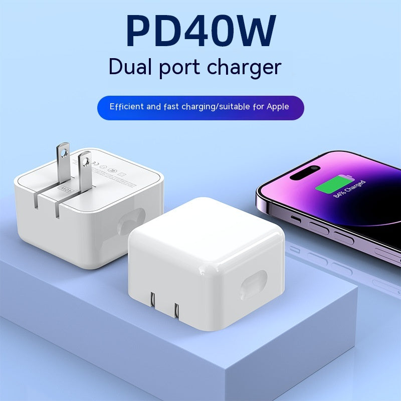 Chargeur de téléphone portable PD35W à double port