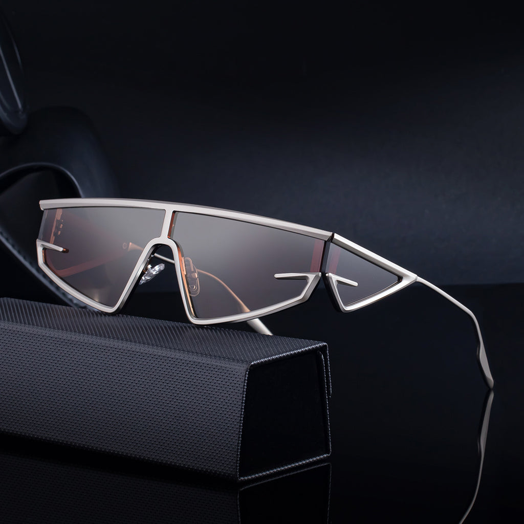 Lunettes de soleil Cat-Eye de mode européenne et américaine pour hommes