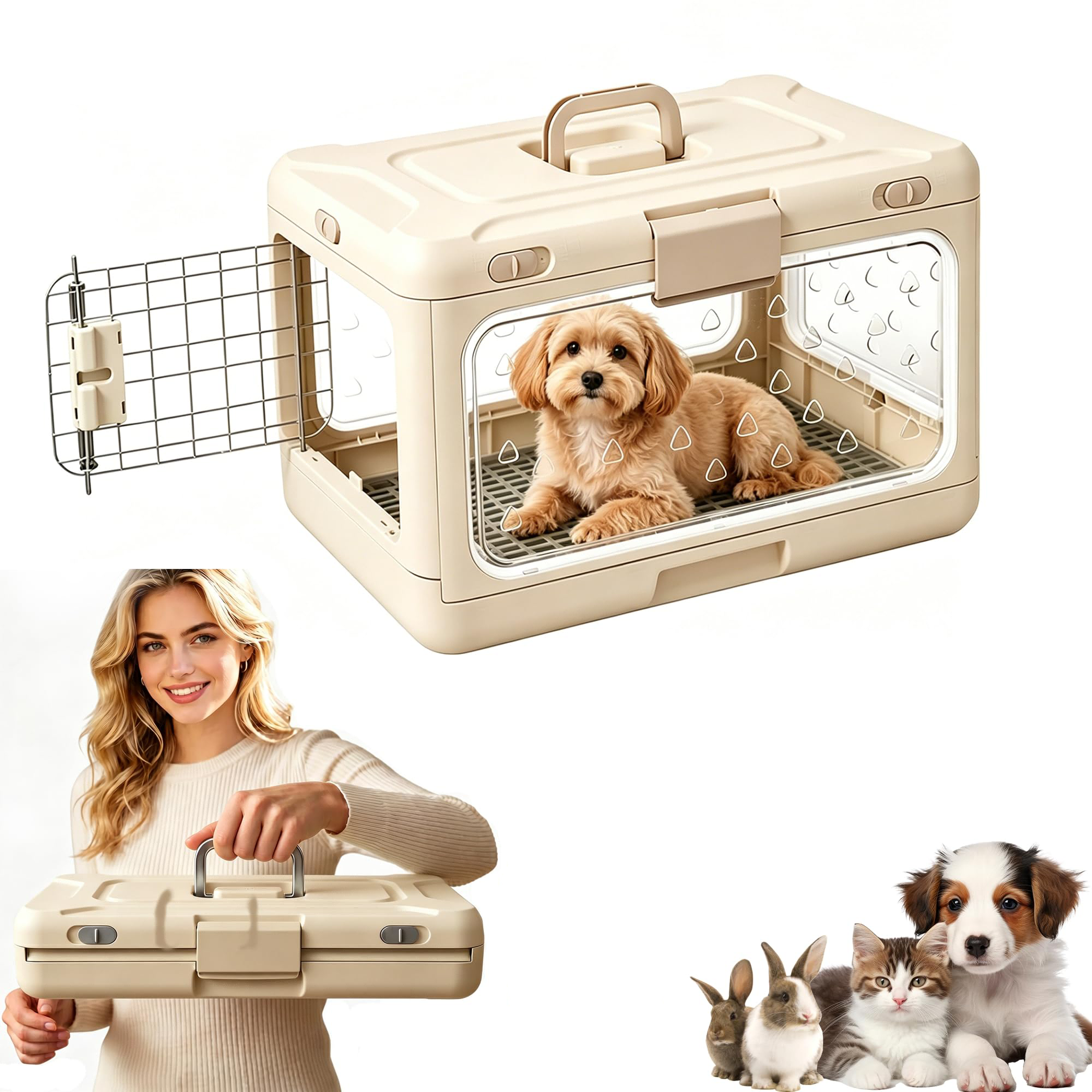 Porte-chats pliables