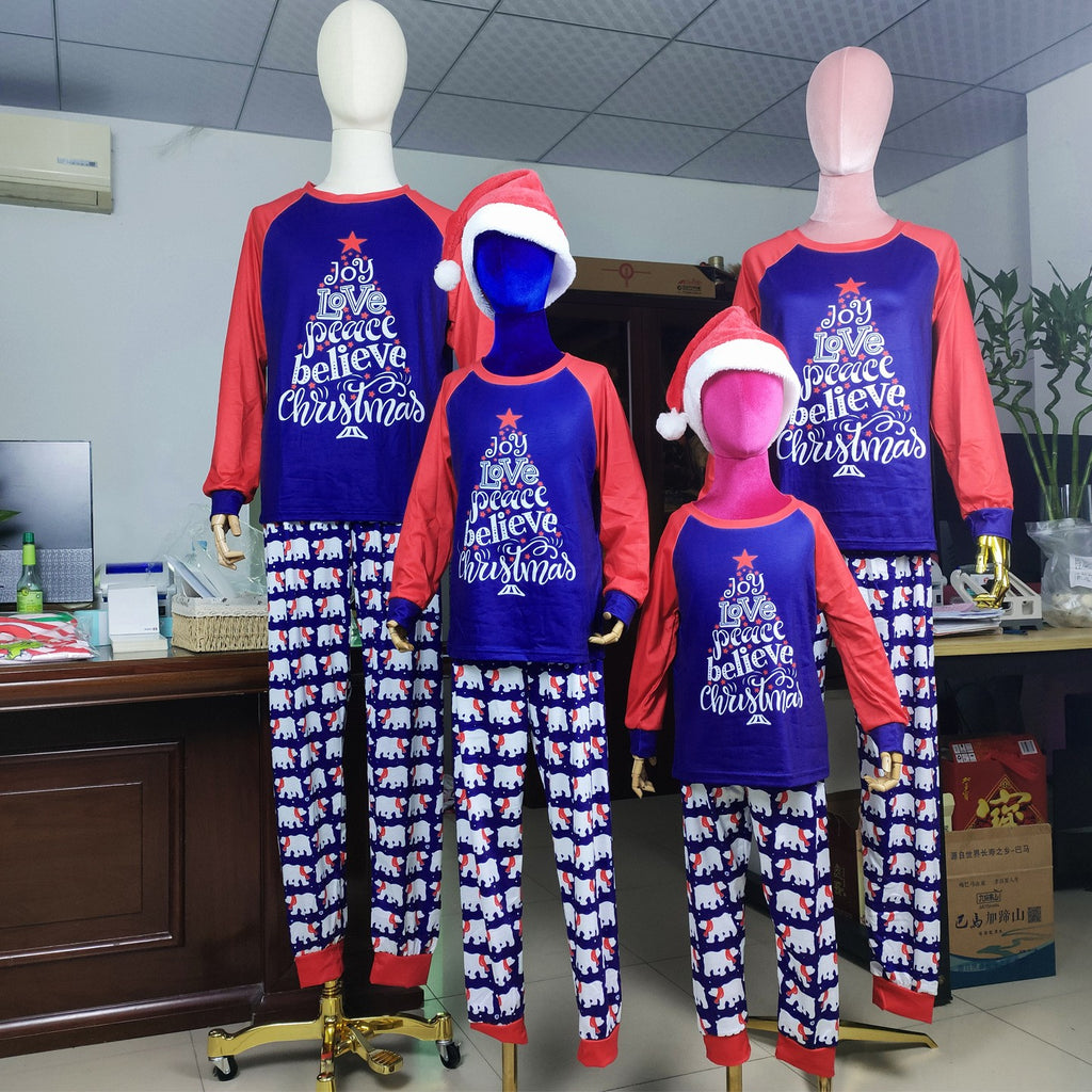 Christmas Halloween Parents and Kids Costumes Printing