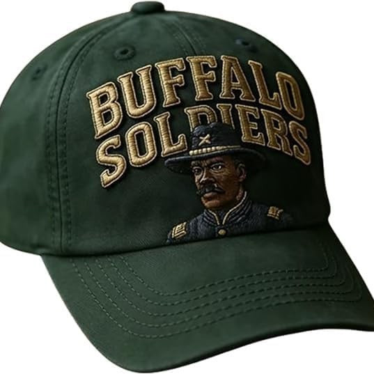 Chapeau commémoratif d'anniversaire américain pour soldats de Buffalo brodé