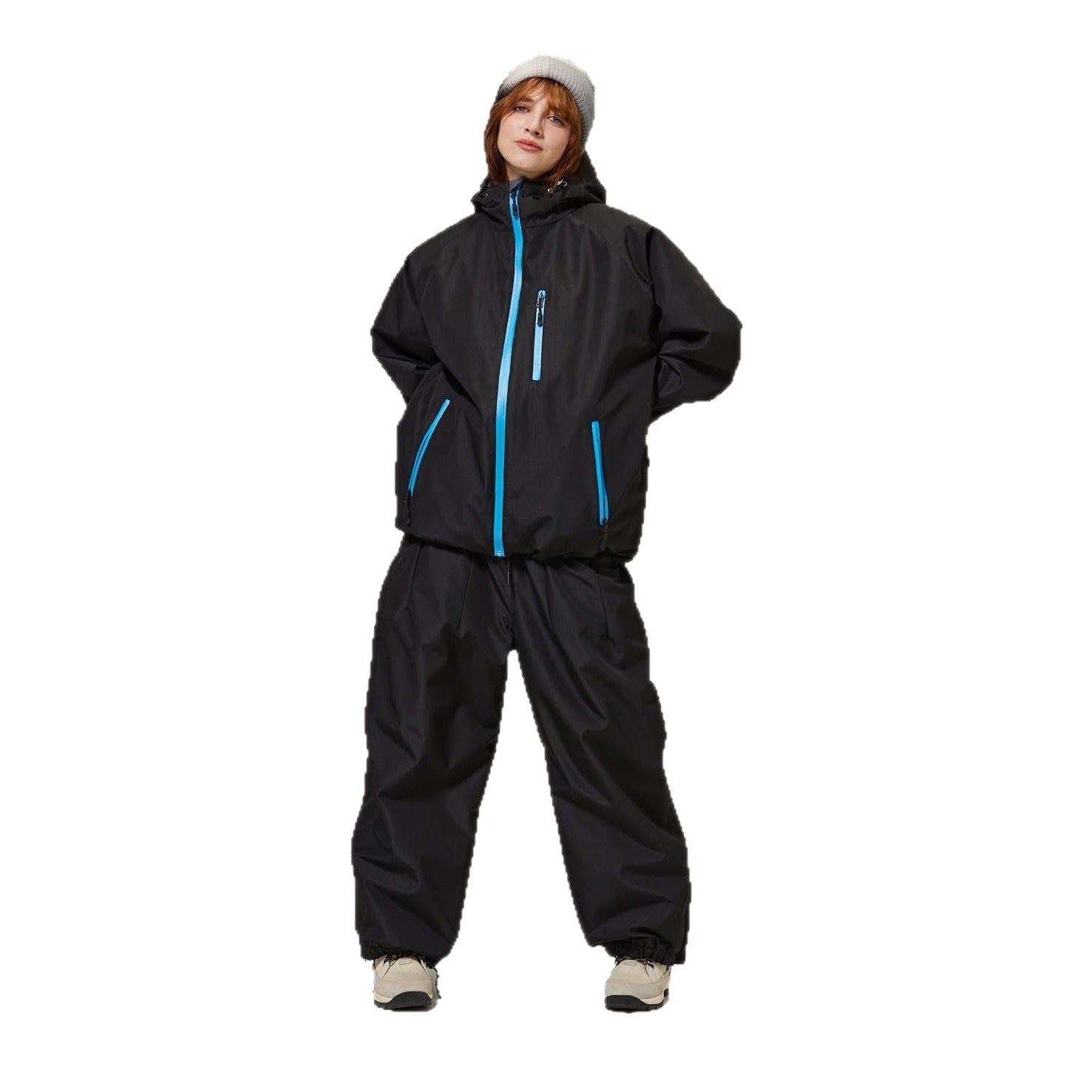 Ensemble de costumes de ski à l'épreuve du vent et de l'eau unisexe