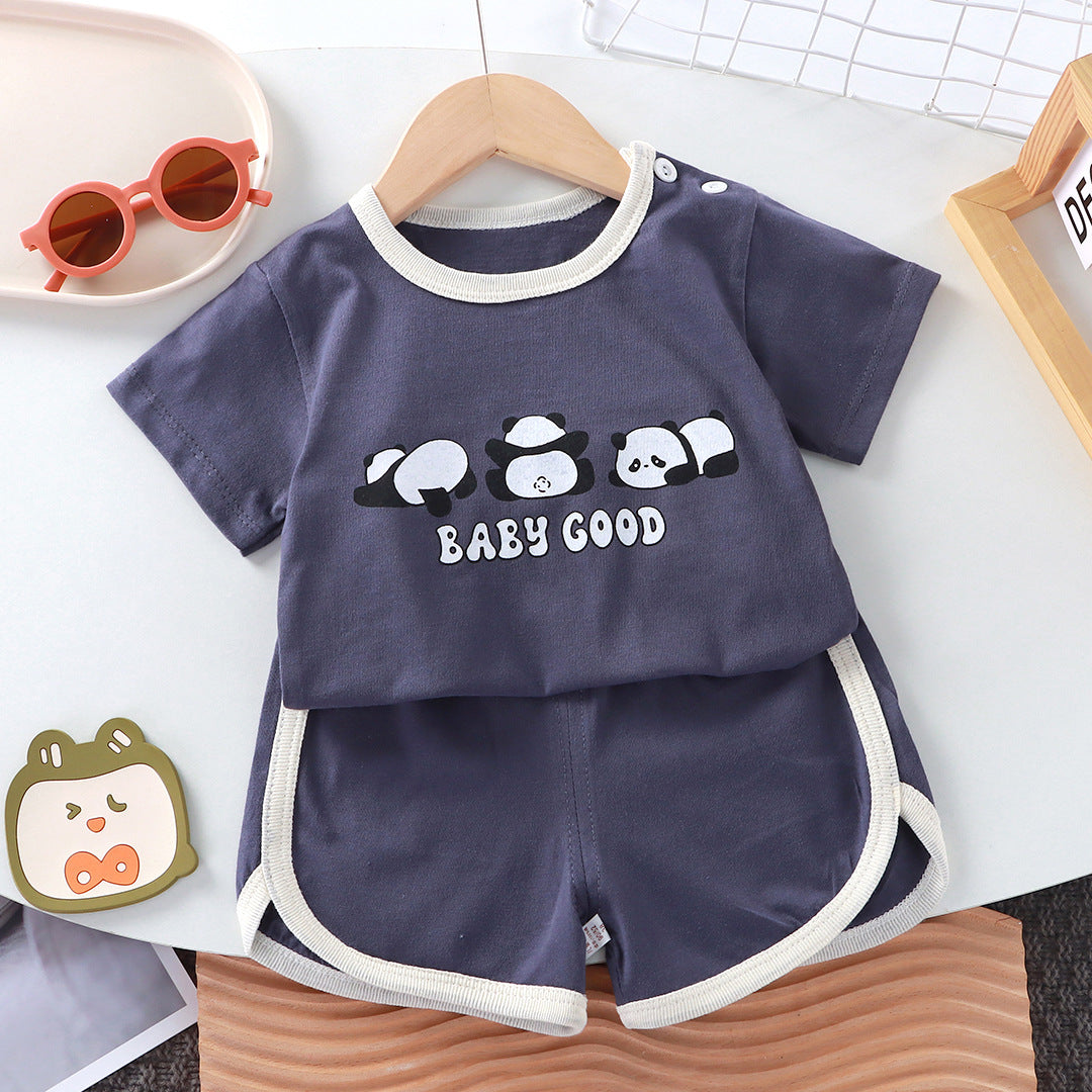 Ensemble T-shirt d'été bébé T-shirt à deux pièces pour enfants