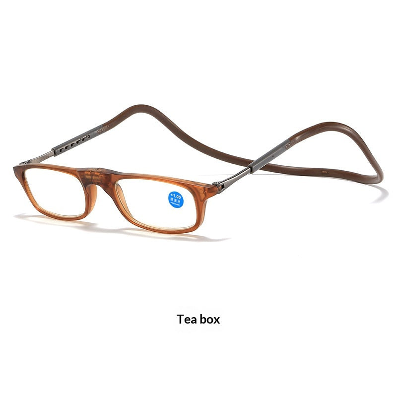 Magnetic Neck-Hang Lunettes Presbyopic confortables et portables haute définition