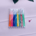 Stylo aquarelle-8 couleurs-plastique-8 pièces