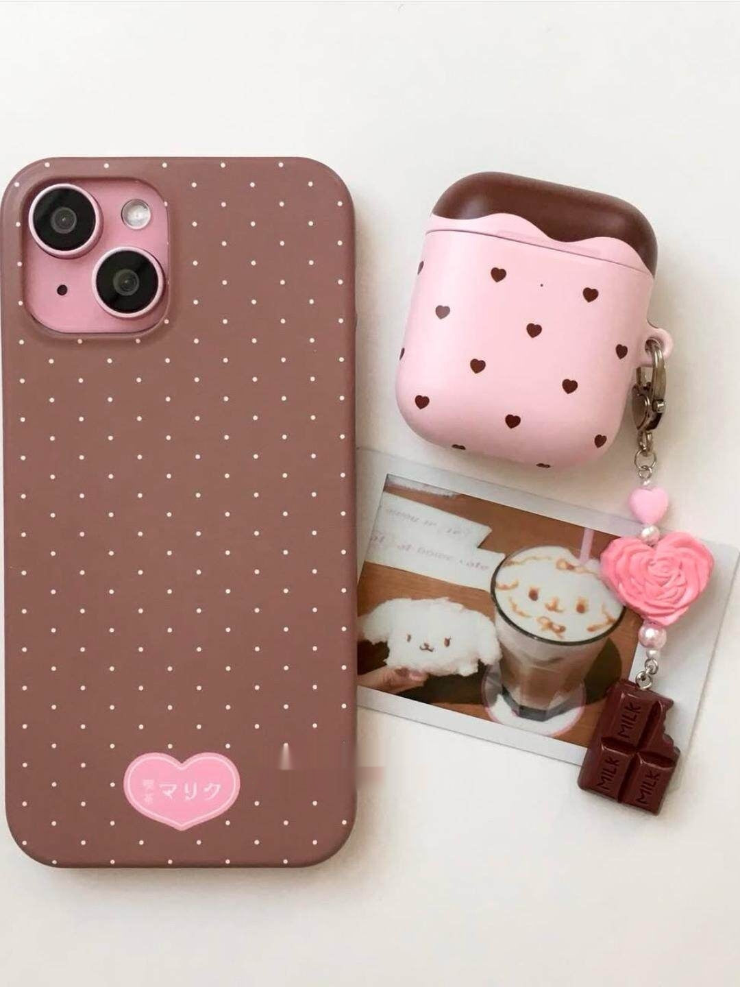 Couverture oreille mignonne et chocolat doux