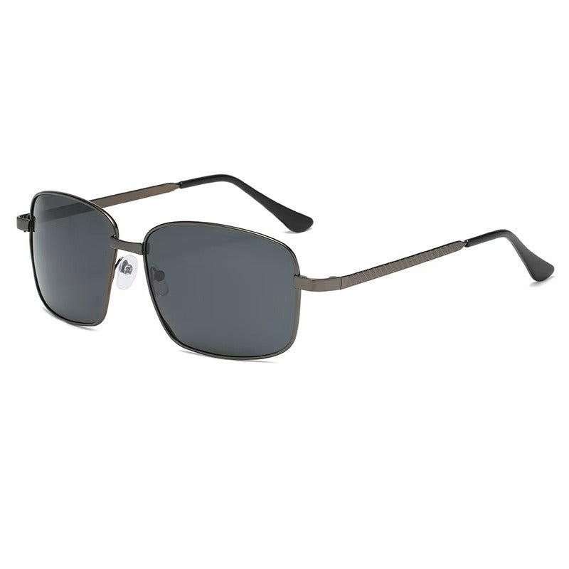 Lunettes de soleil carrées polarisés Hommes Protection UV