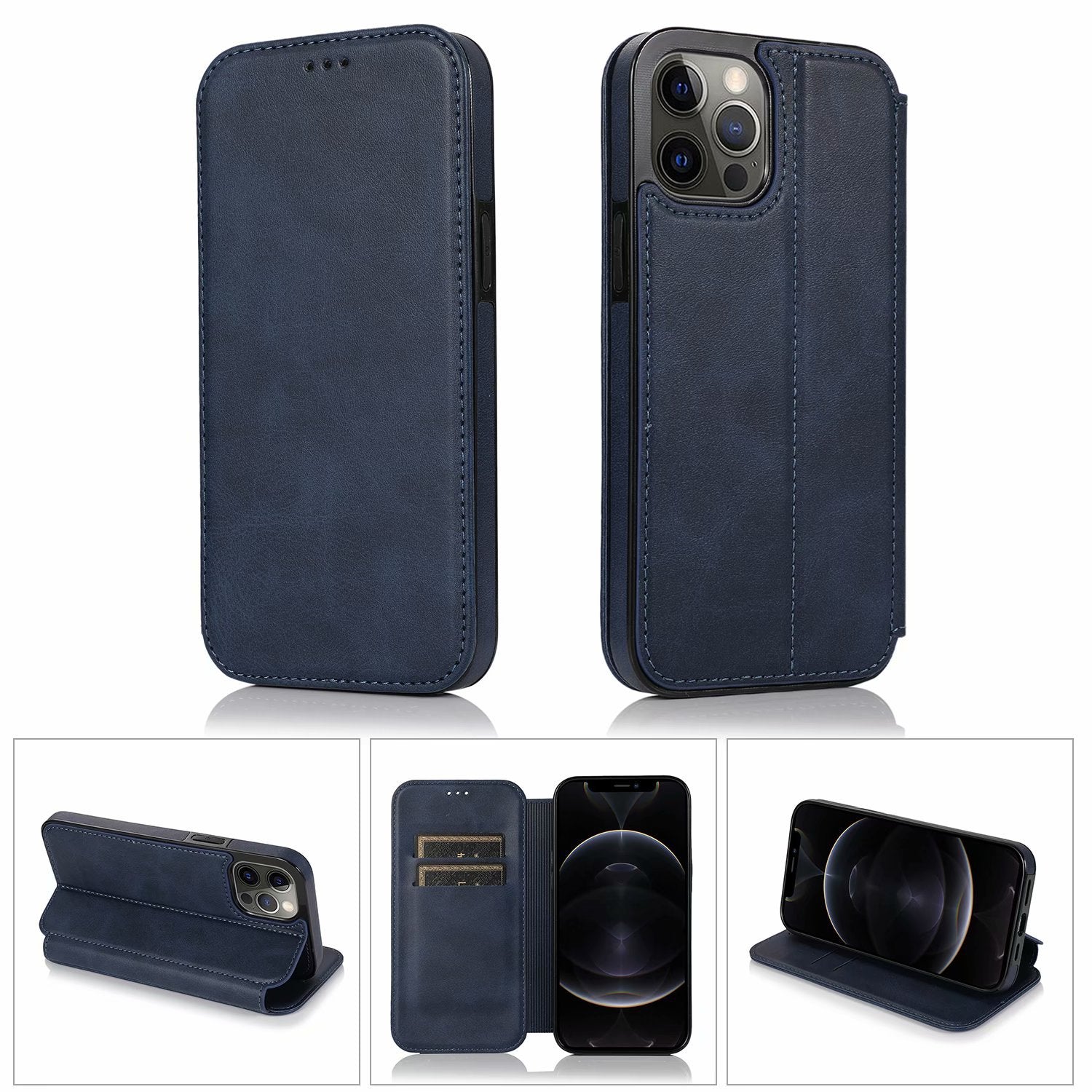 Étui de téléphone en cuir tout compris