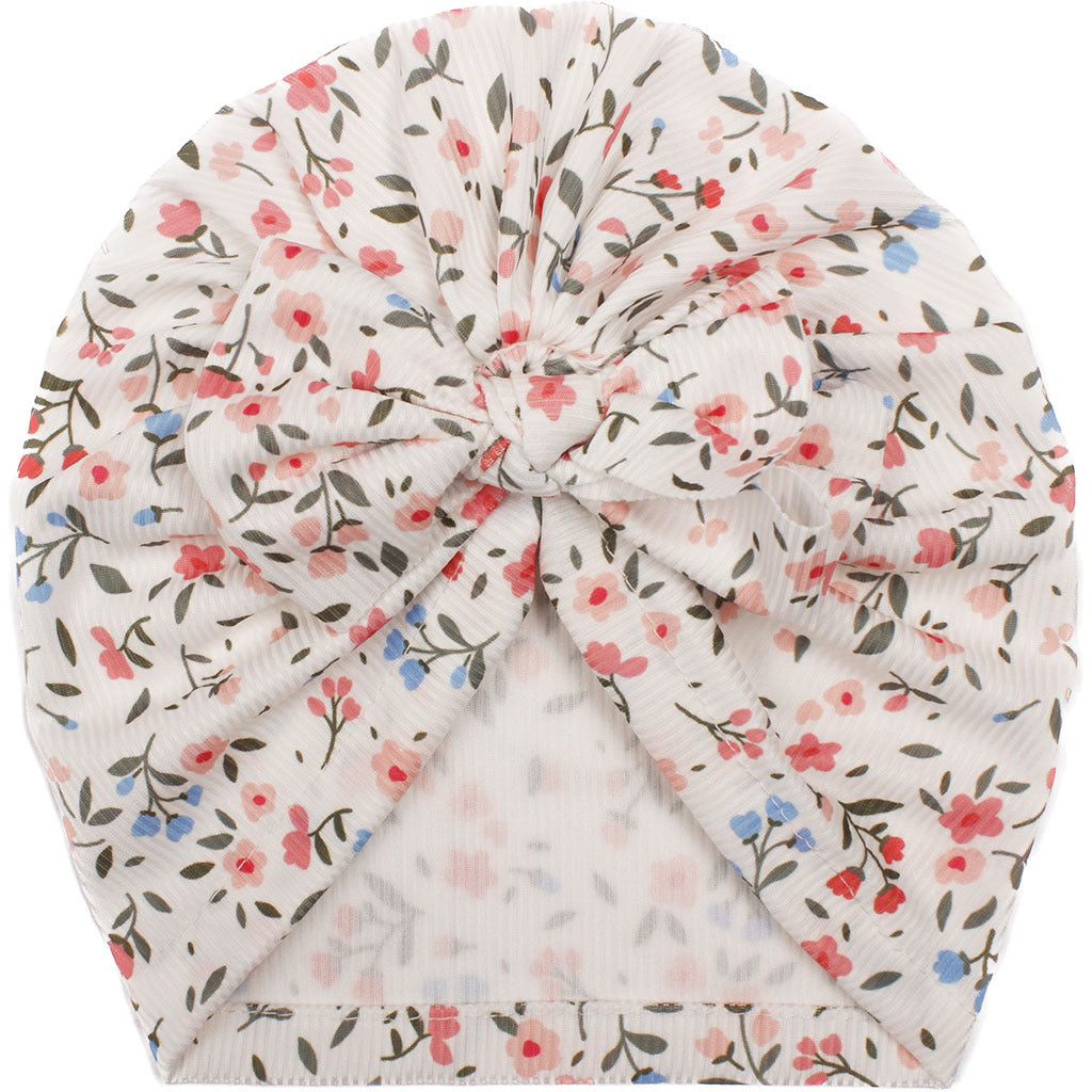 Chapeau Polyester Bébé Bow Impression Créative Chapeau Filles Bébé Chapeau