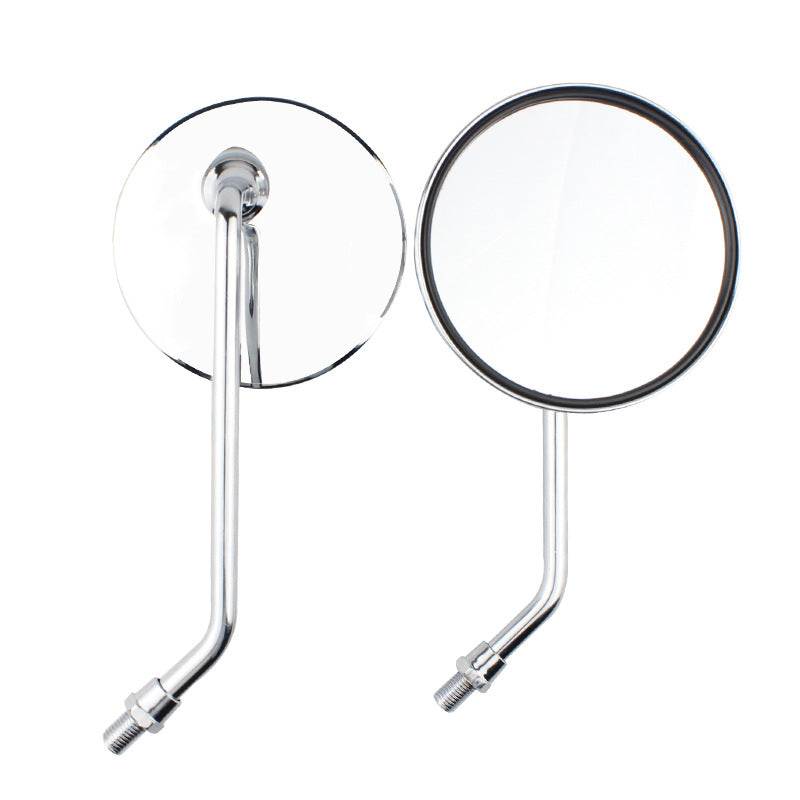 Rétroviseur de moto de véhicule électrique modifié fer Rod miroir en aluminium