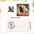 Kit de peinture diamant bricolage Kit carte d'anniversaire