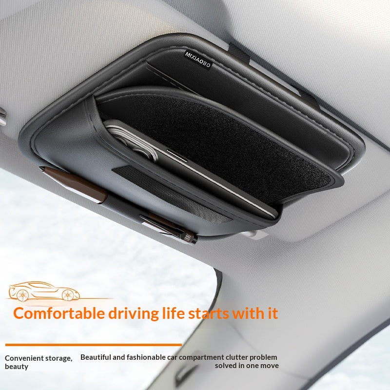 Auto Sun Visor Organisateur multifonctionnel pour le véhicule