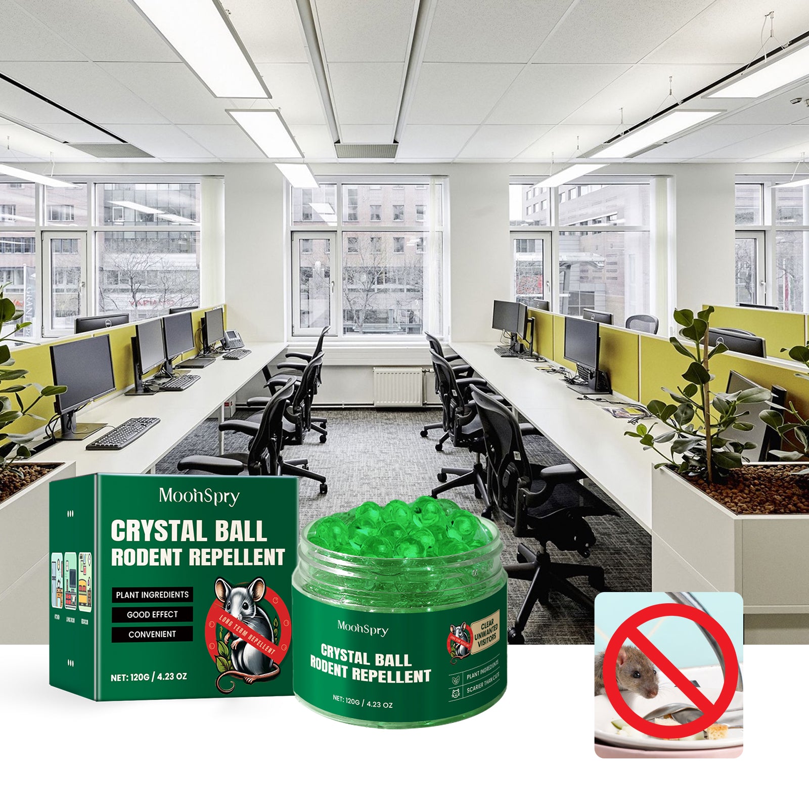 Balle de cristal Rodenticide 120g1box
